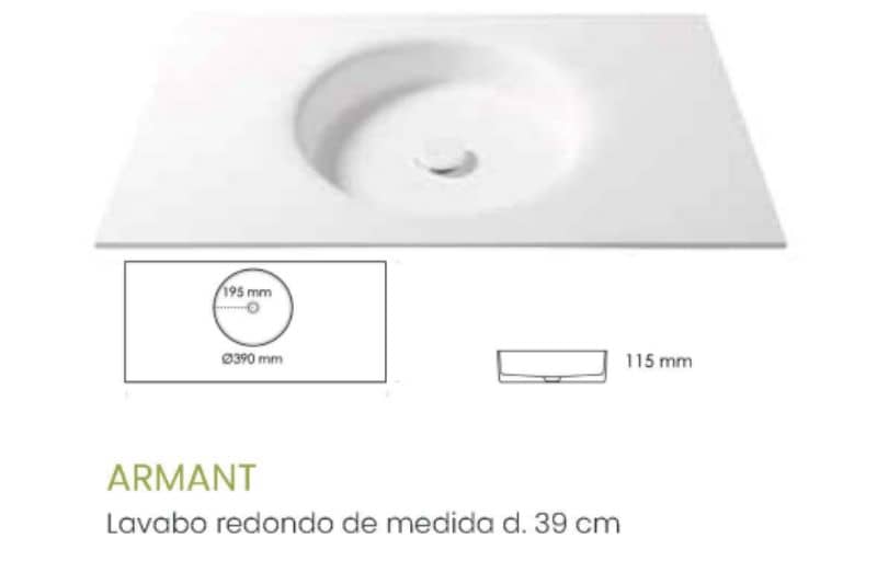 Encimeras de Solid Surface de gran calidad y acabados. Personalizables, fácil de reparar y de material higiénico y no tóxico.