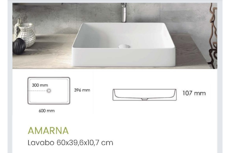 Lavabos Solid Surface de gran calidad. Personalizables, fácil de limpiar y de material no tóxico y reciclable.