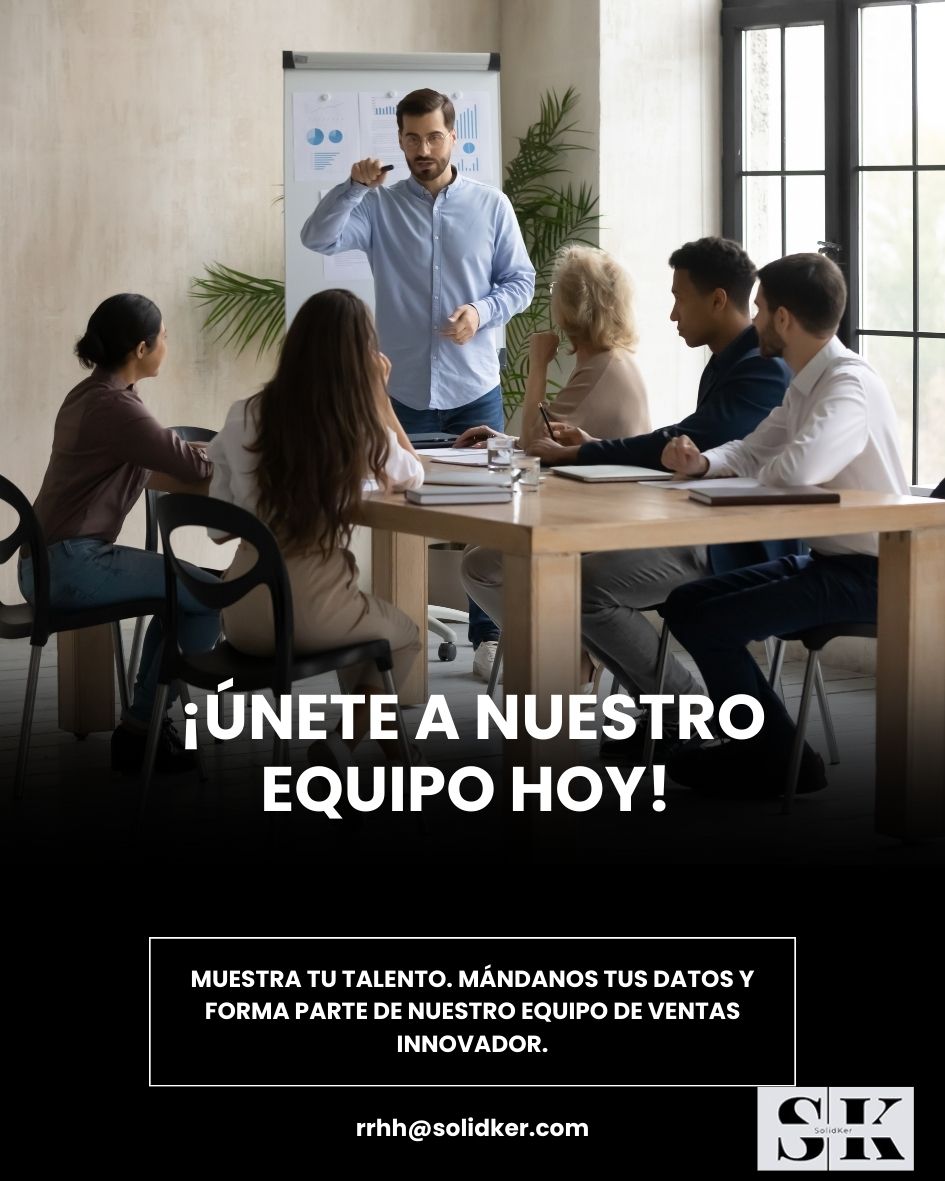 Solicita empleo en solidker