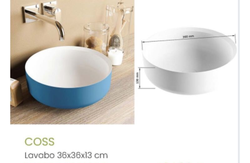 Lavabos Solid Surface de gran calidad. Personalizables, fácil de limpiar y de material no tóxico y reciclable.