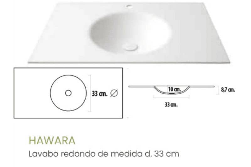Encimeras de Solid Surface de gran calidad y acabados. Personalizables, fácil de reparar y de material higiénico y no tóxico.