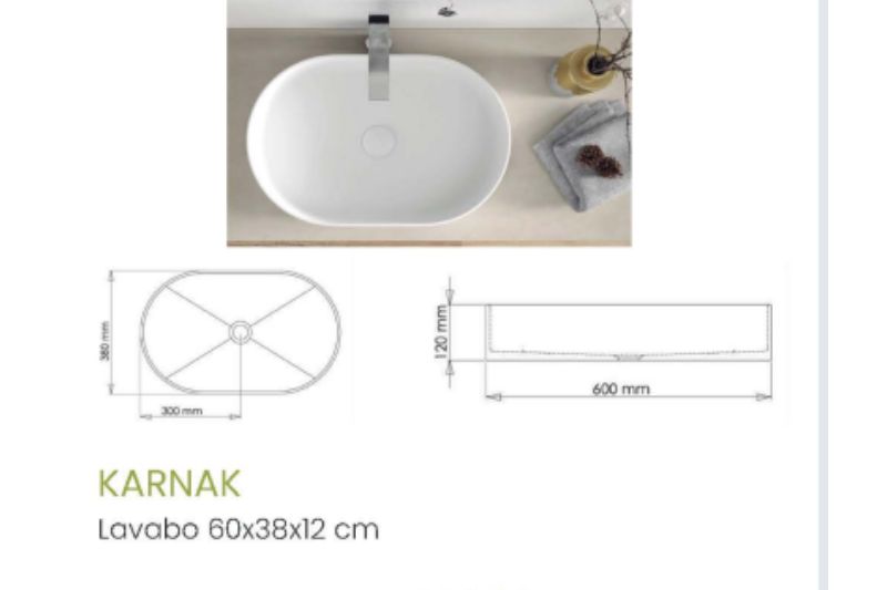 Lavabos Solid Surface de gran calidad. Personalizables, fácil de limpiar y de material no tóxico y reciclable.