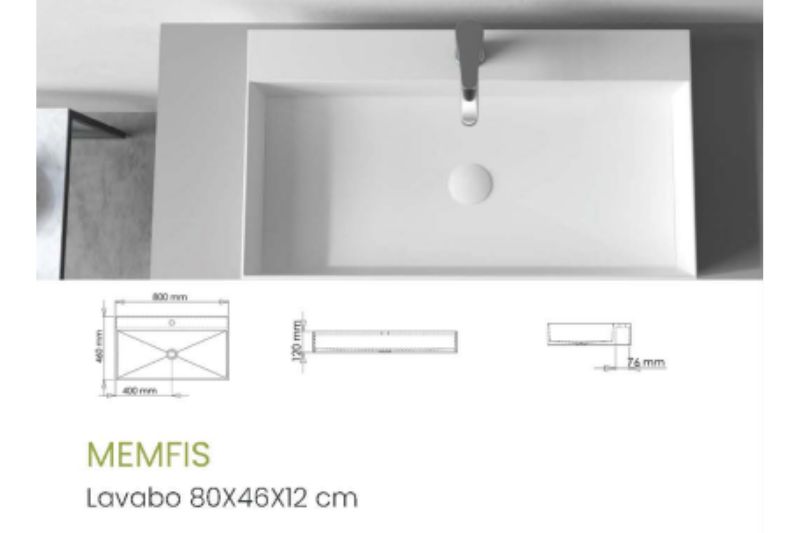 Lavabos Solid Surface de gran calidad. Personalizables, fácil de limpiar y de material no tóxico y reciclable.