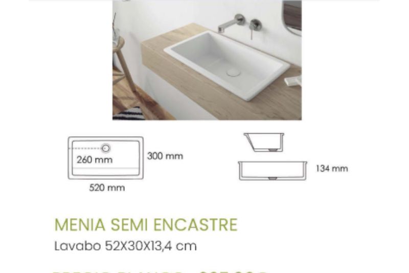 Lavabos Solid Surface de gran calidad. Personalizables, fácil de limpiar y de material no tóxico y reciclable.