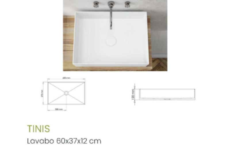 Lavabos Solid Surface de gran calidad. Personalizables, fácil de limpiar y de material no tóxico y reciclable.