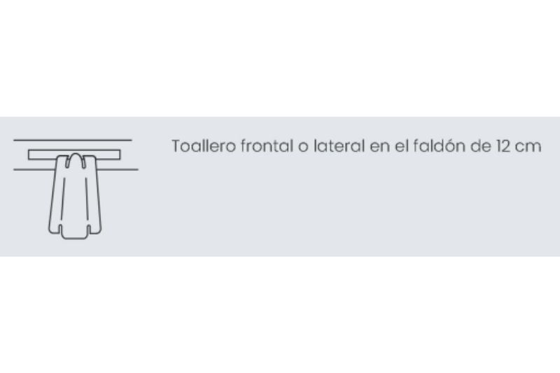 Accesorios Solid Surface de gran calidad. Fáciles de limpiar y de material higiénico y no tóxico.
