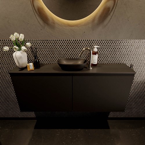 Encimera baño negra