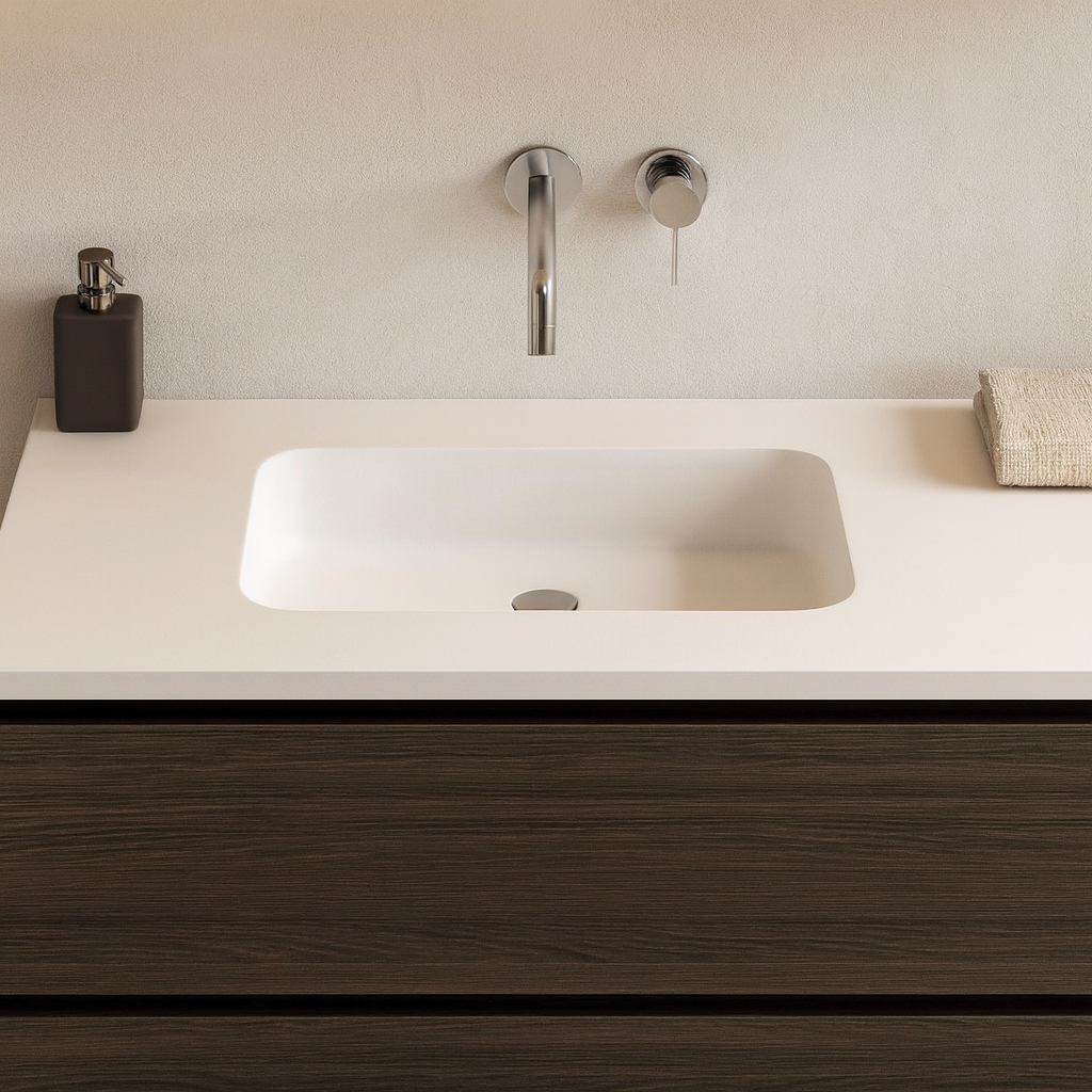 Abidos — lavabo de solid surface
