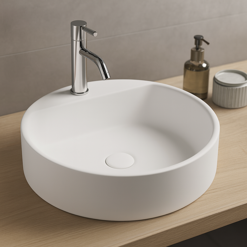 Asiut — lavabo de solid surface