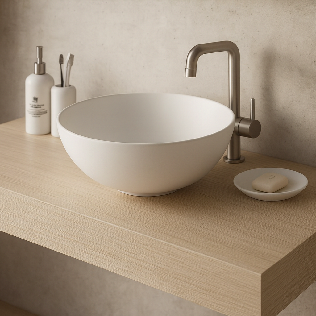 Bol — lavabo de solid surface
