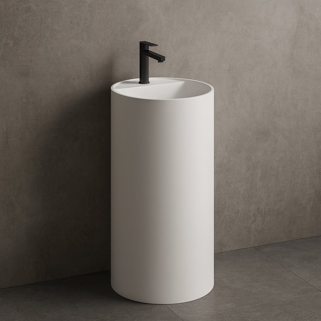 Bol Pie — lavabo de solid surface