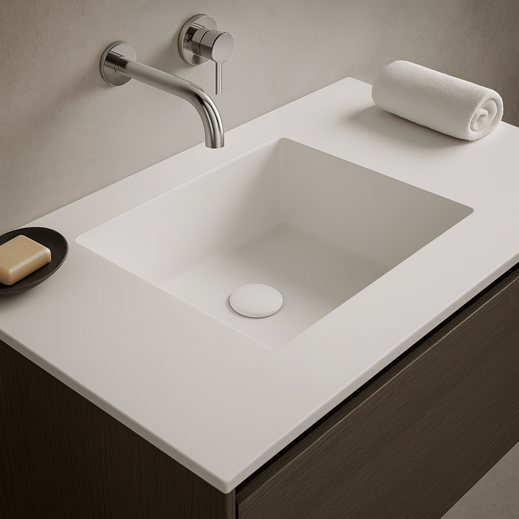 Dendera — lavabo de solid surface
