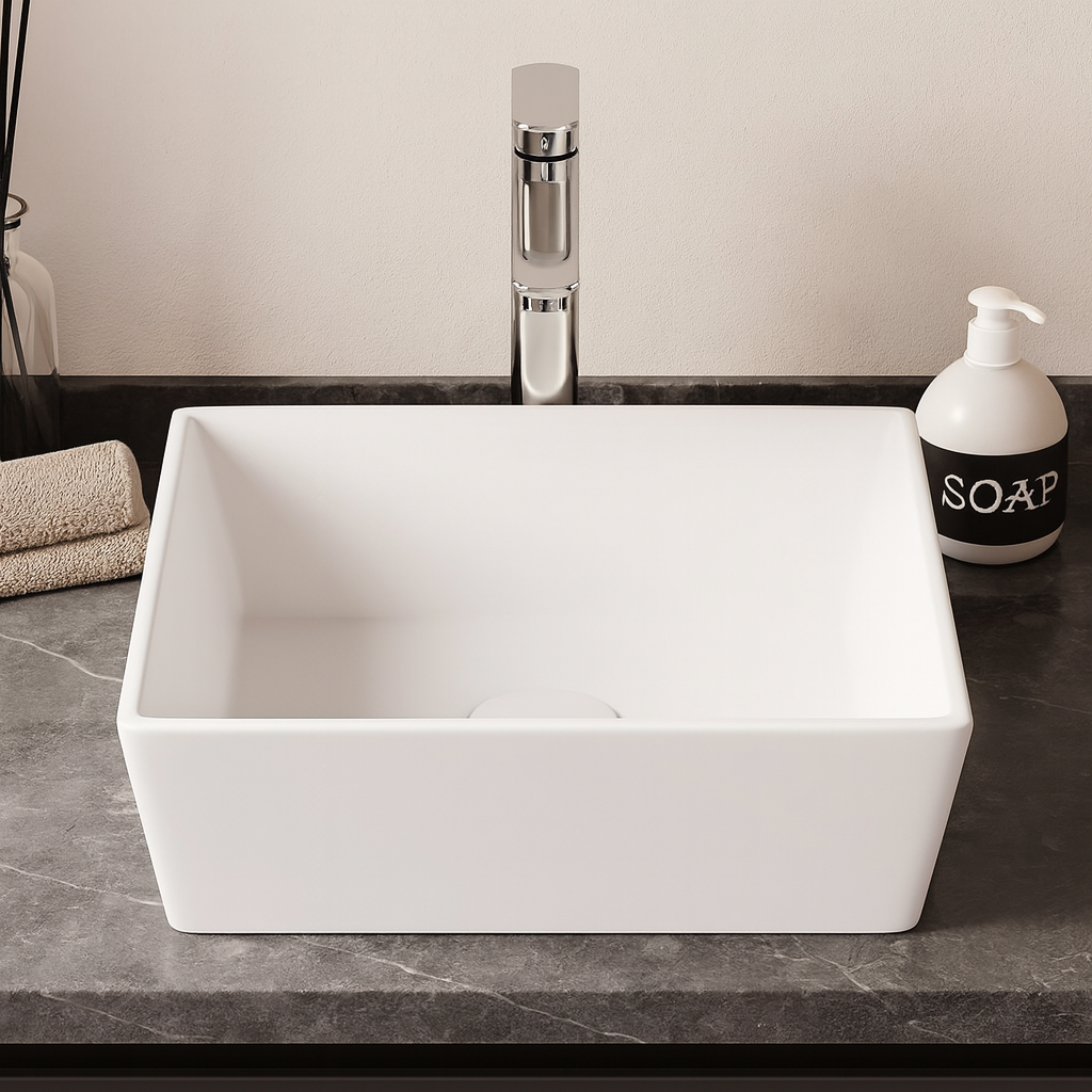 Edfu — lavabo de solid surface