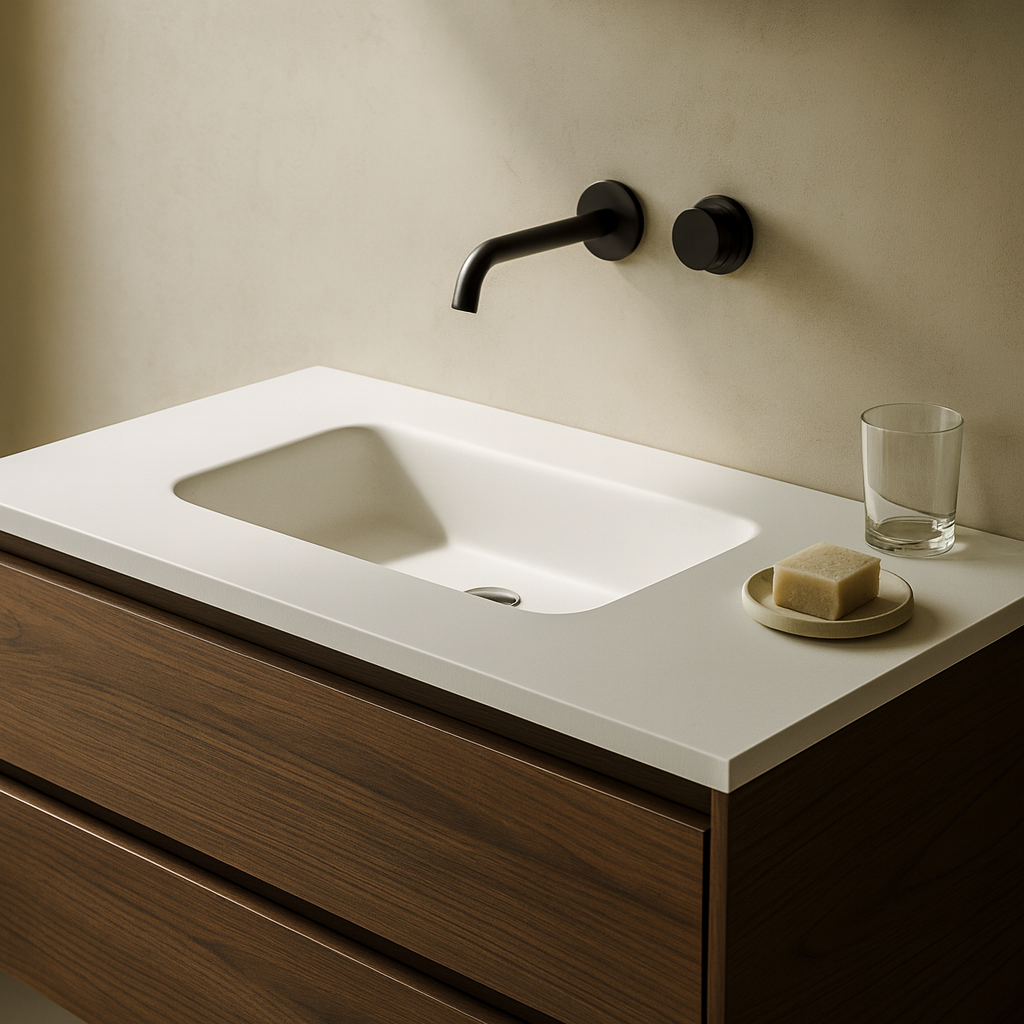 Isis — lavabo de solid surface