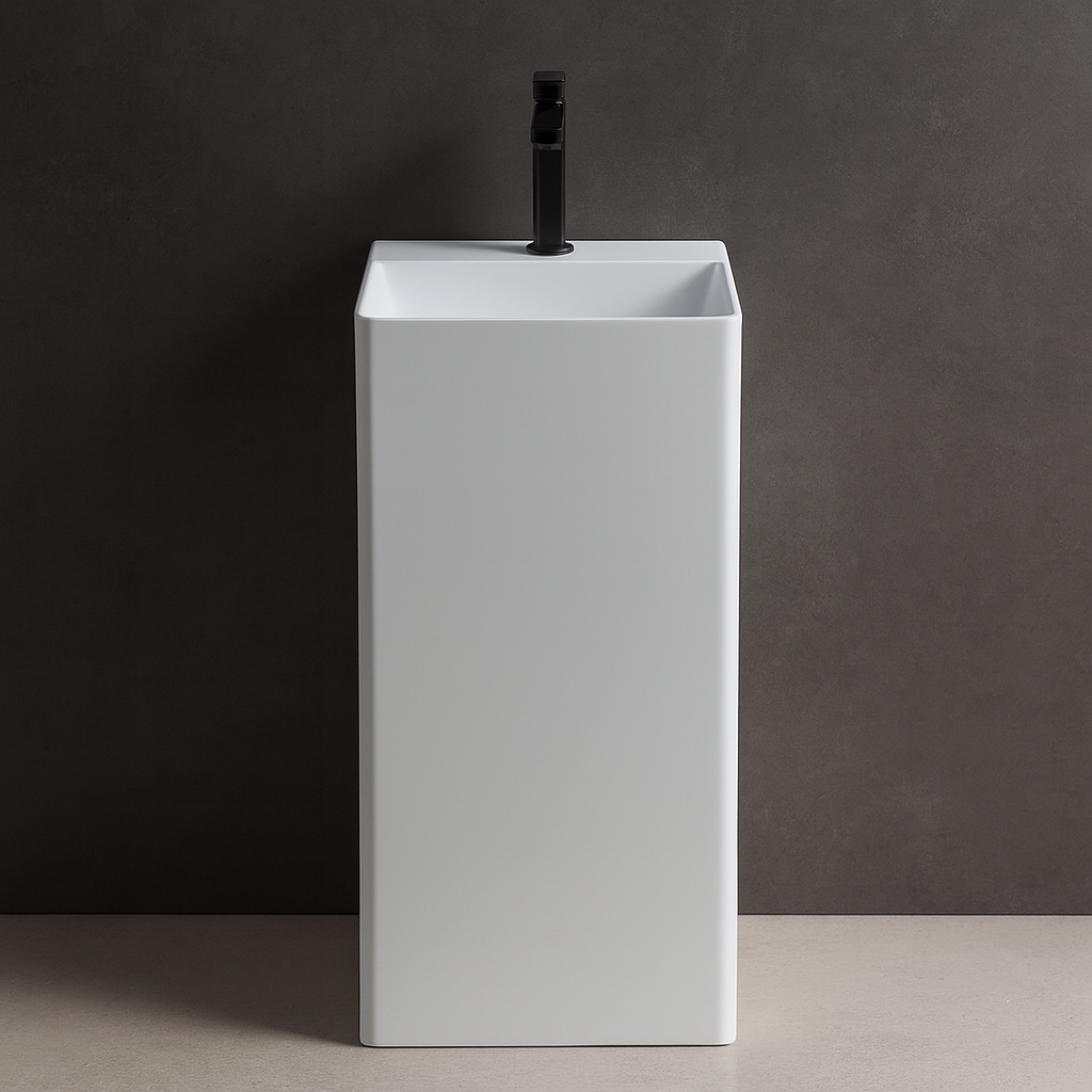 Sais Pie — lavabo de solid surface